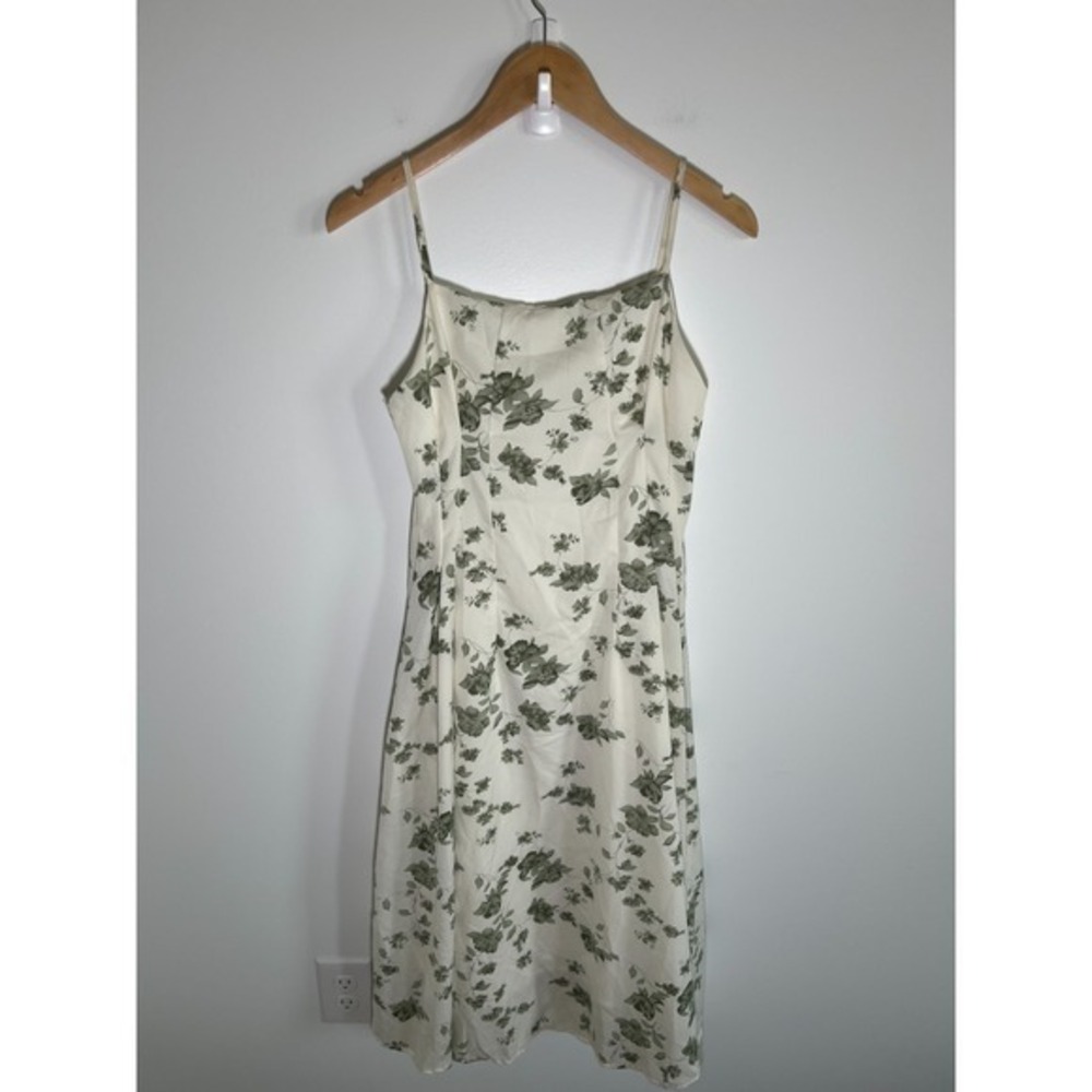 Forest Fairy Floral Wedding Guest Maxi Dress Womens M White